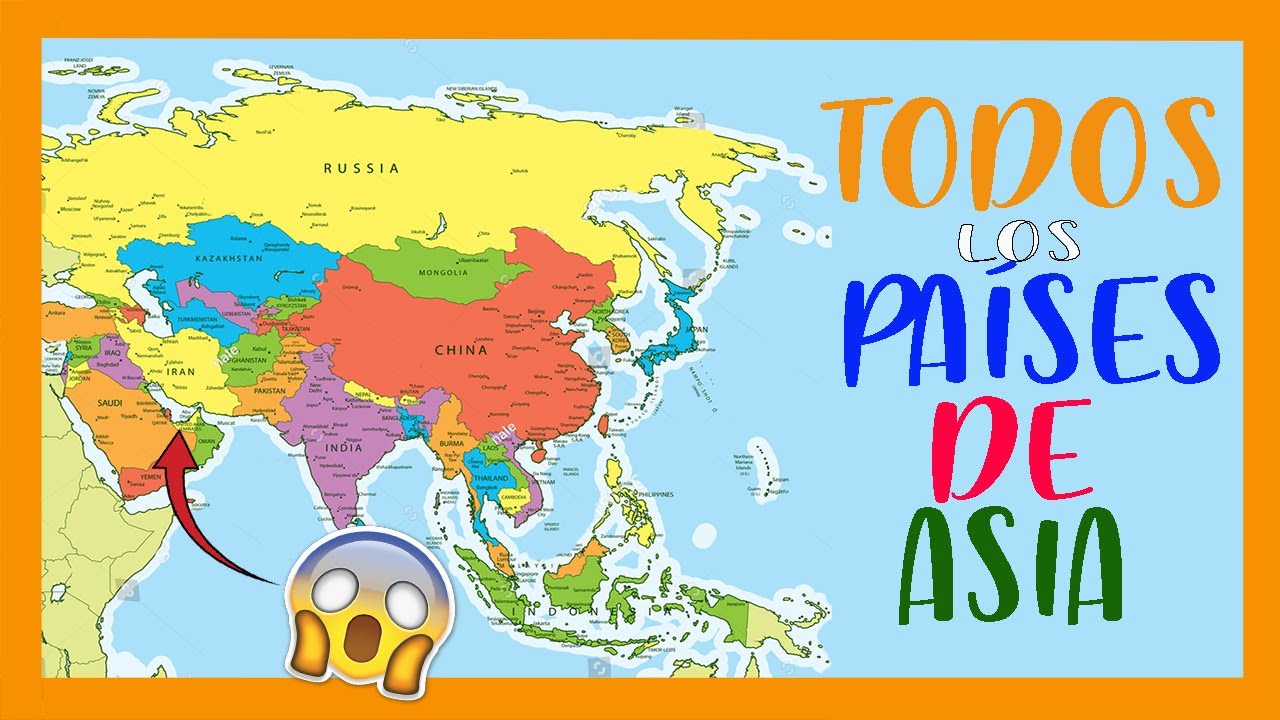 Explora El Mapa Interactivo De Países Y Capitales De Asia 5009