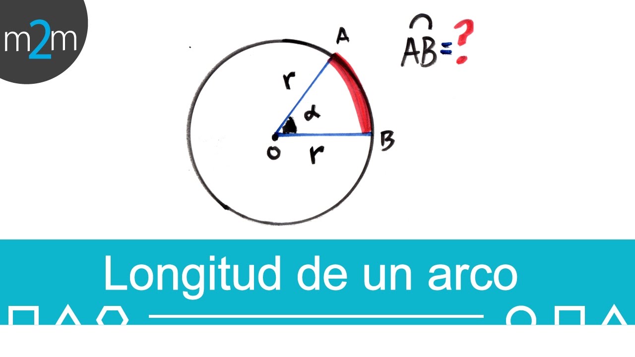 Cómo calcular el arco de una circunferencia