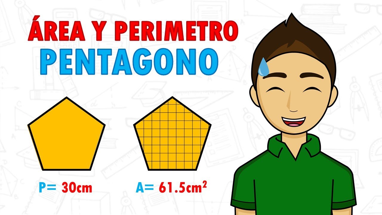 Cómo calcular el área y perímetro de un pentágono