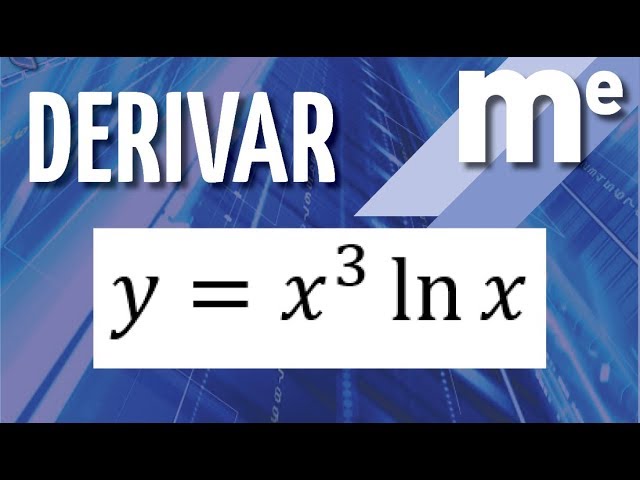 Cómo calcular la derivada de x ln x