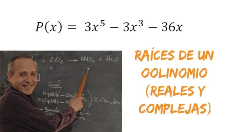 Ejercicios resueltos de raíces complejas de un polinomio – Educación y ...