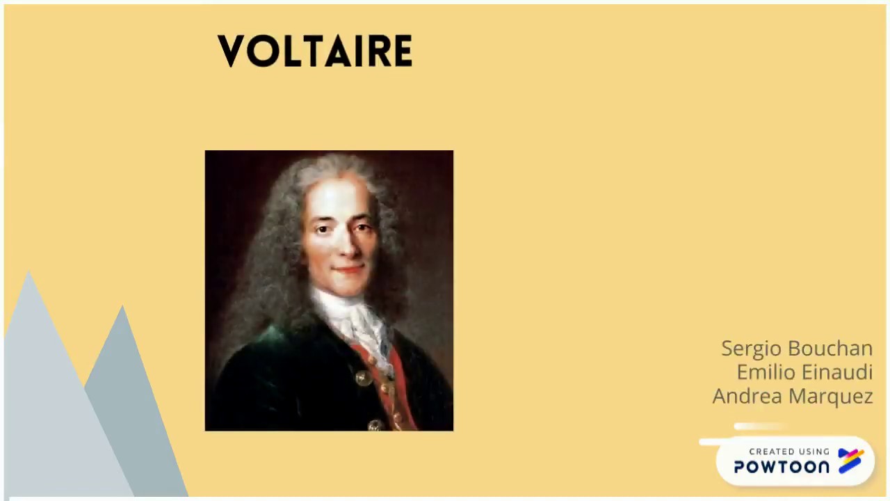 Las obras más importantes de Voltaire
