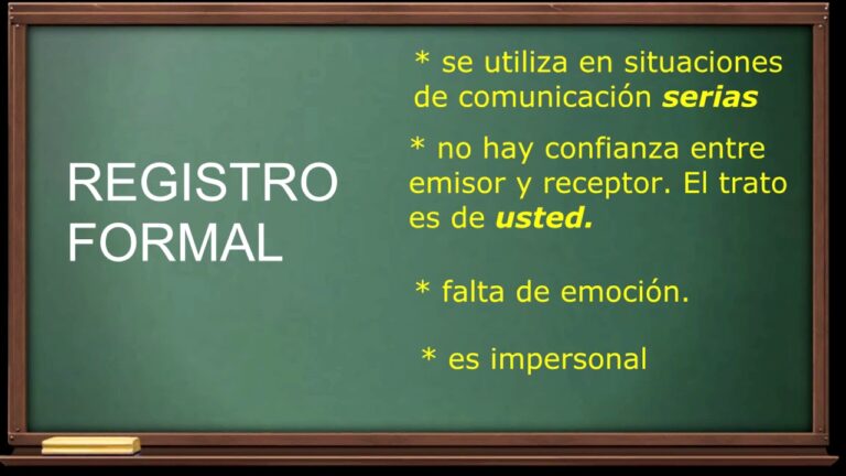 Diferencias Entre Registro Formal E Informal flandes-editorial.com