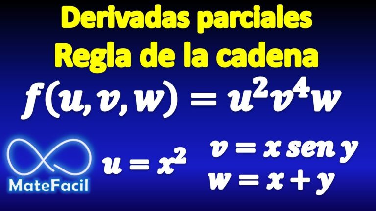 Ejercicios resueltos de la regla de la cadena con varias variables