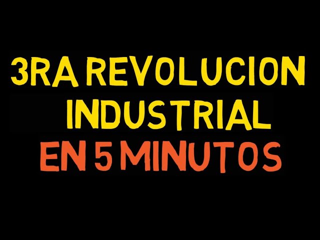 Características de la tercera revolución industrial: avances tecnológicos y transformación económica