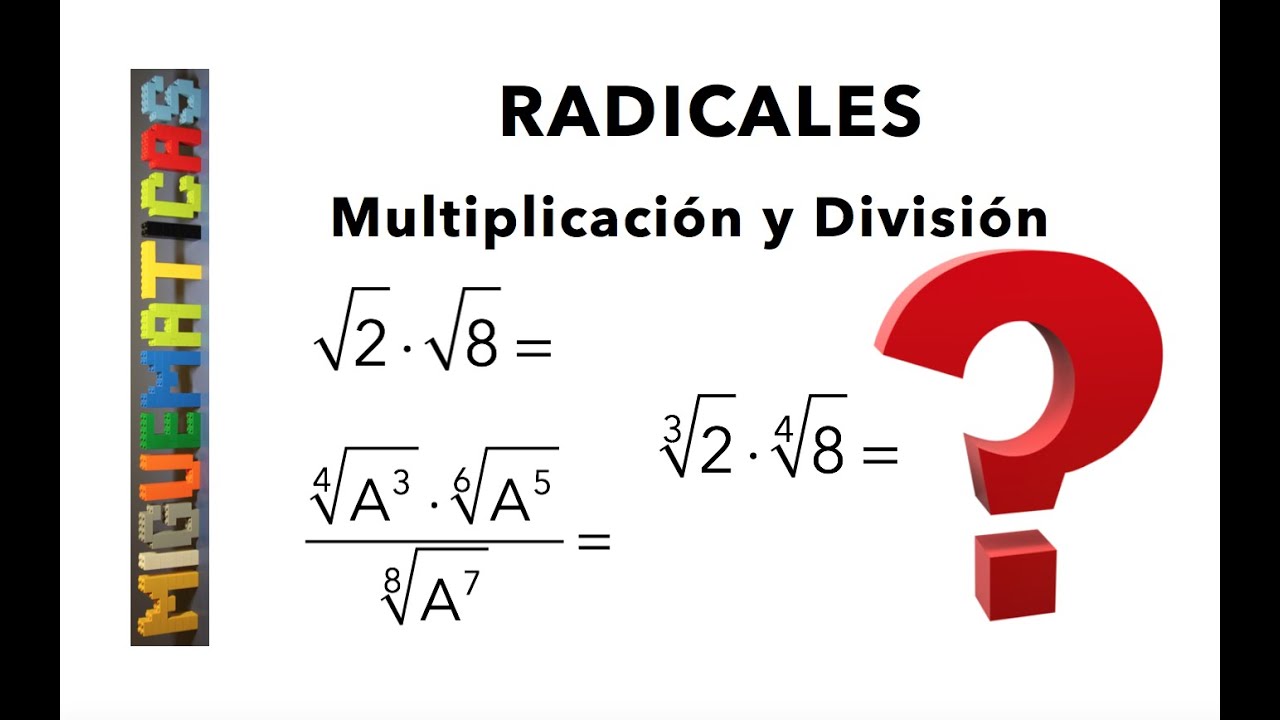 Ejercicios resueltos de multiplicación y división de radicales