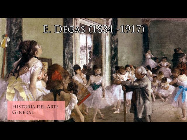 El tema recurrente en la obra de Degas