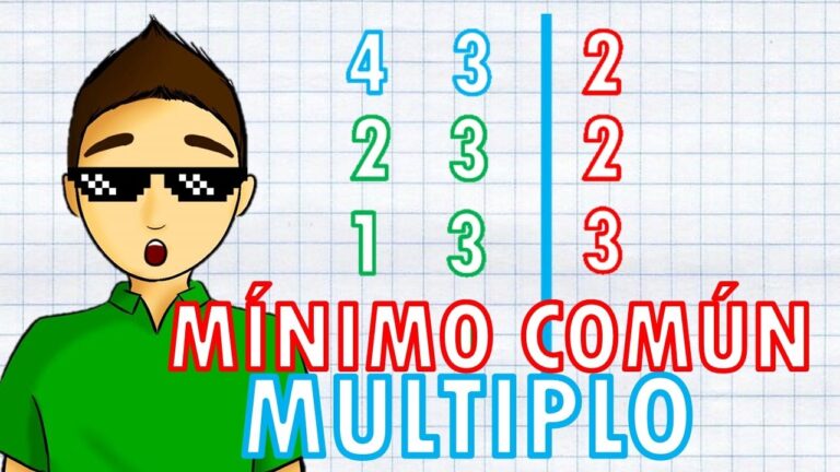 Cómo se hace el mínimo común múltiplo – Educación y Publicaciones Editorial