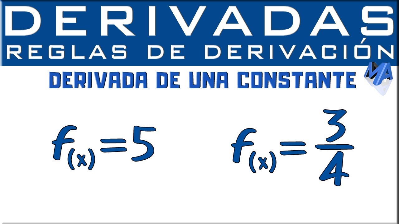 La derivada de una constante: ¿Qué es y cómo se calcula?