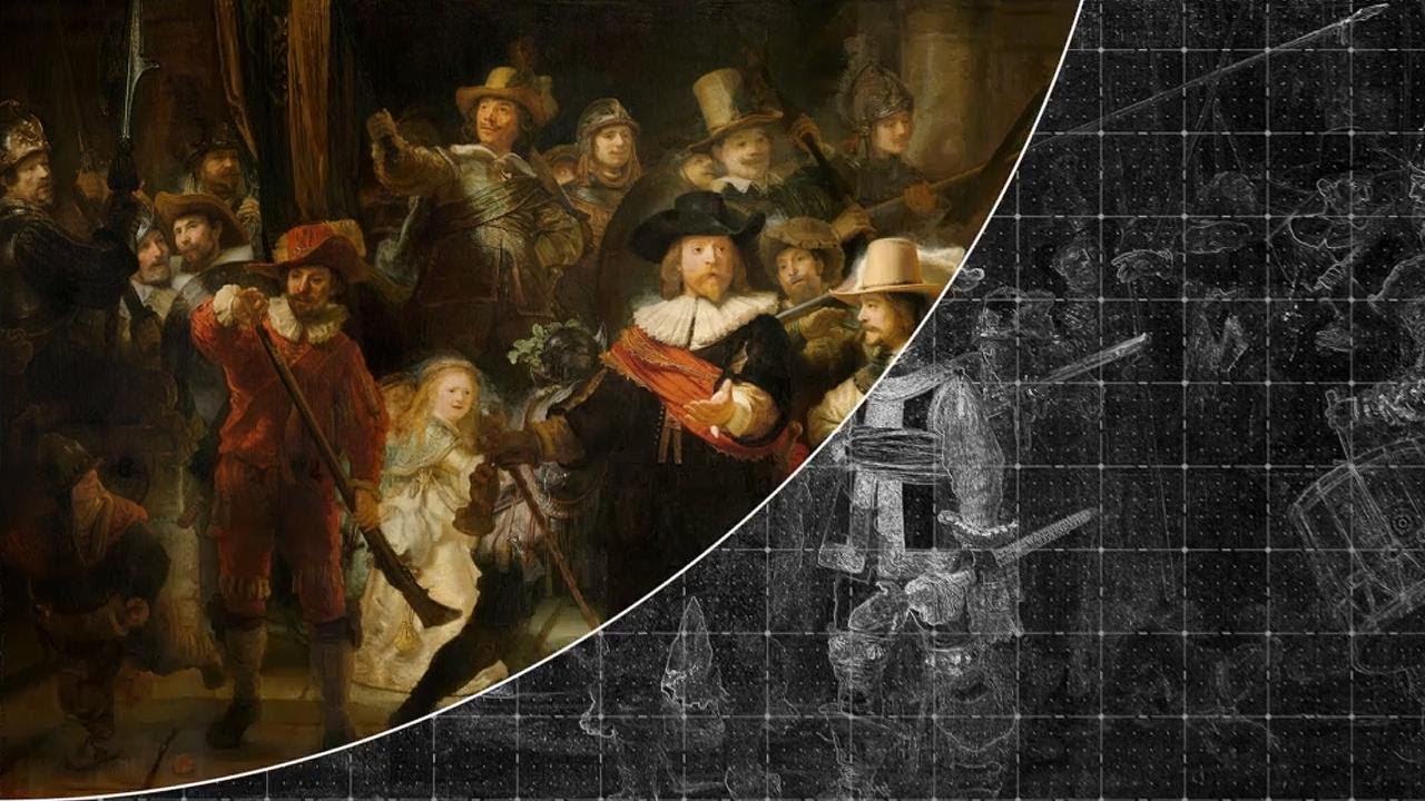 La majestuosidad de “La ronda de noche” de Rembrandt