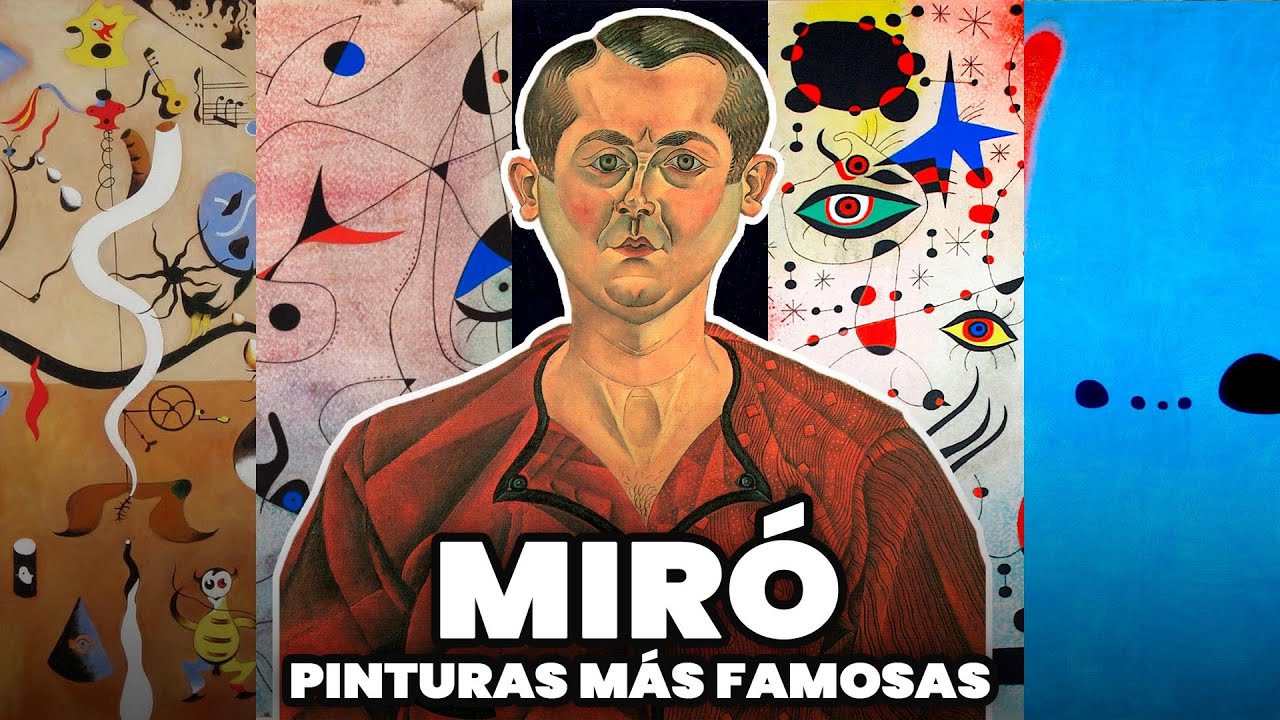 Las obras de arte de Joan Miró