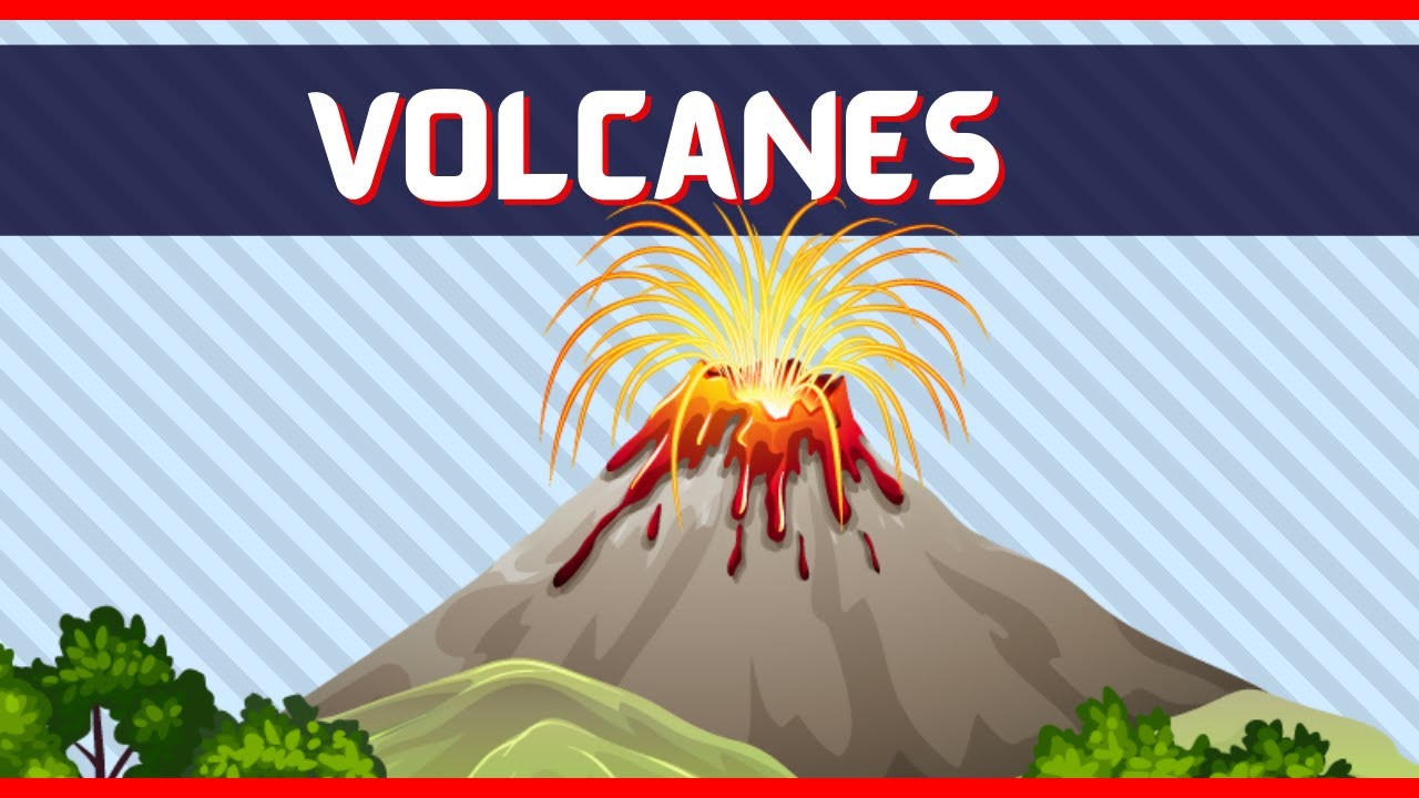 Descubre las partes de un volcán de forma divertida para niños