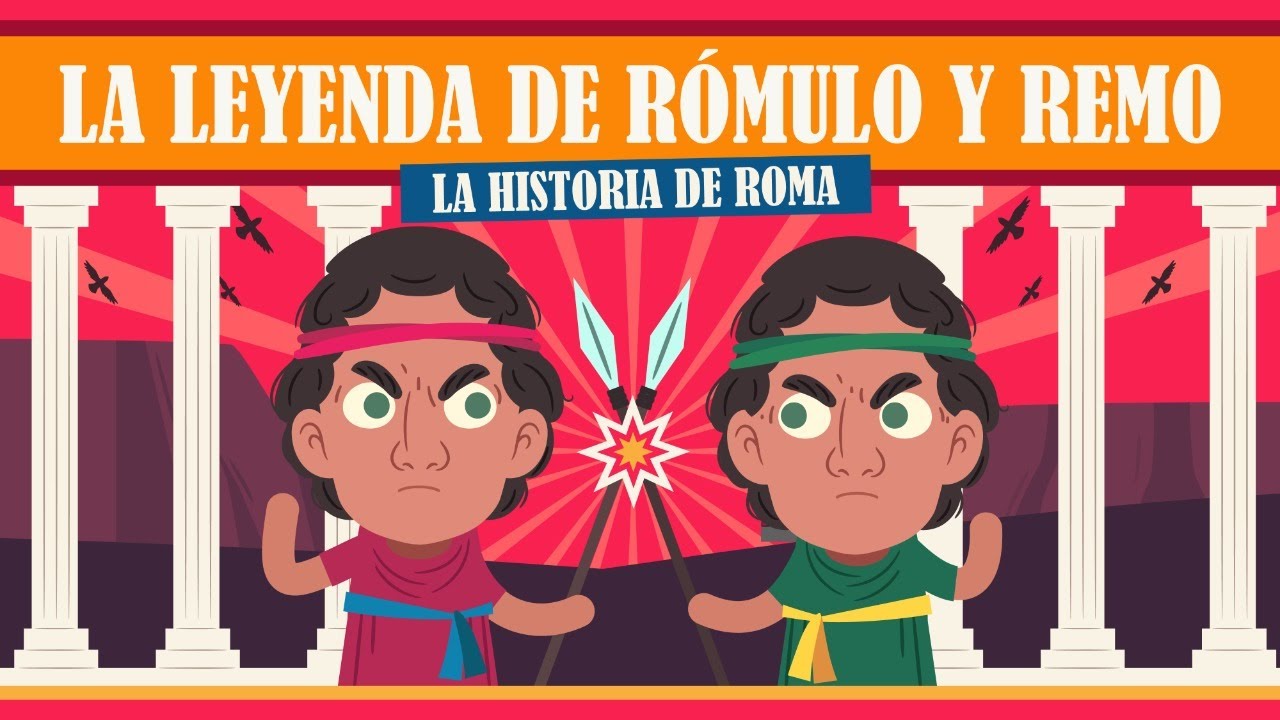 La historia de Rómulo y Remo para niños
