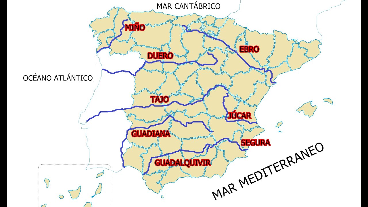 Los ríos más importantes de España