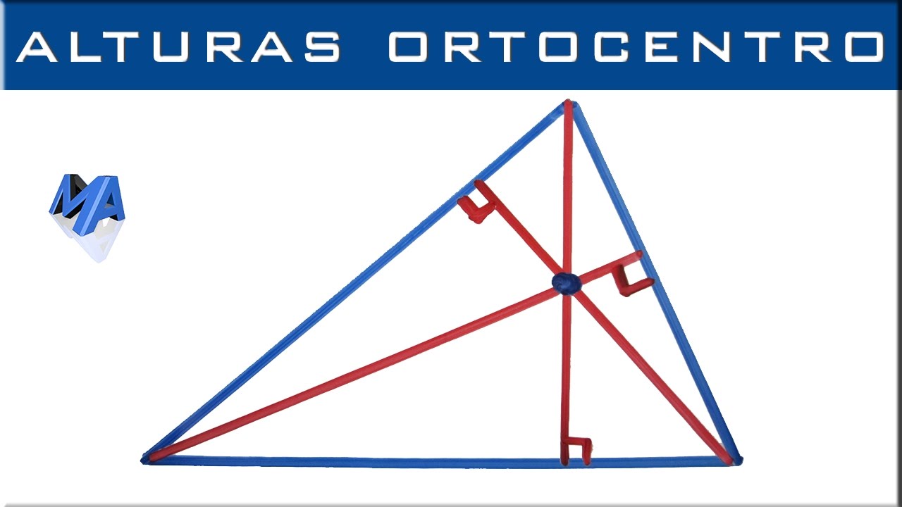 ¿Qué es la altura de un triángulo?