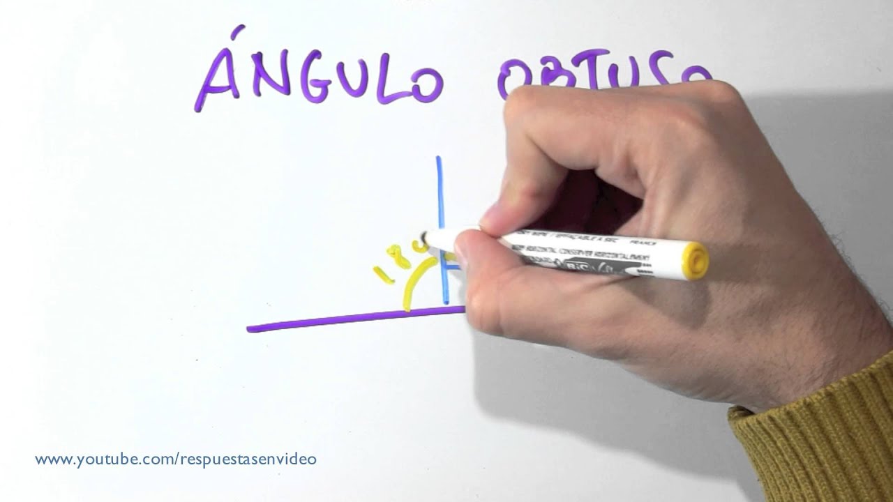 ¿Qué es un ángulo obtuso?